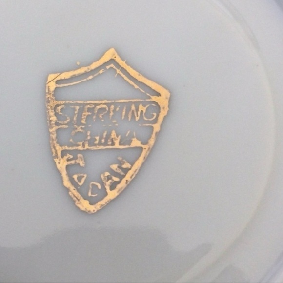 Vintage Sterling China 5 Demitasse cups and saucers. - Picture 4 of 7